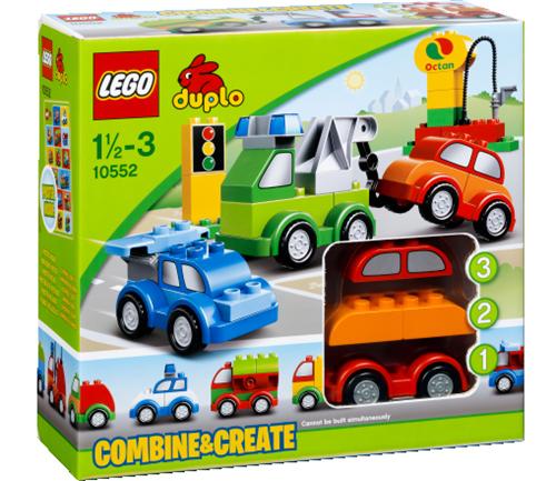 LEGO® DUPLO® Créative 10552 Set de voitures à construire
